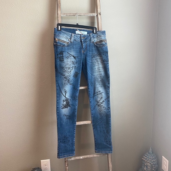 👖🎉 MET 🇮🇹 jeans size 28 - Picture 10 of 10